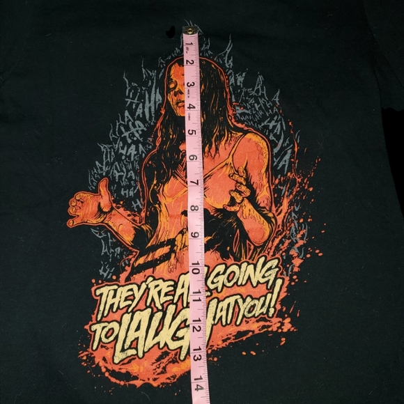 Frightrags SM Carrie White "They're All Gonna Laugh At You" RARE Tee - Picture 4 of 10